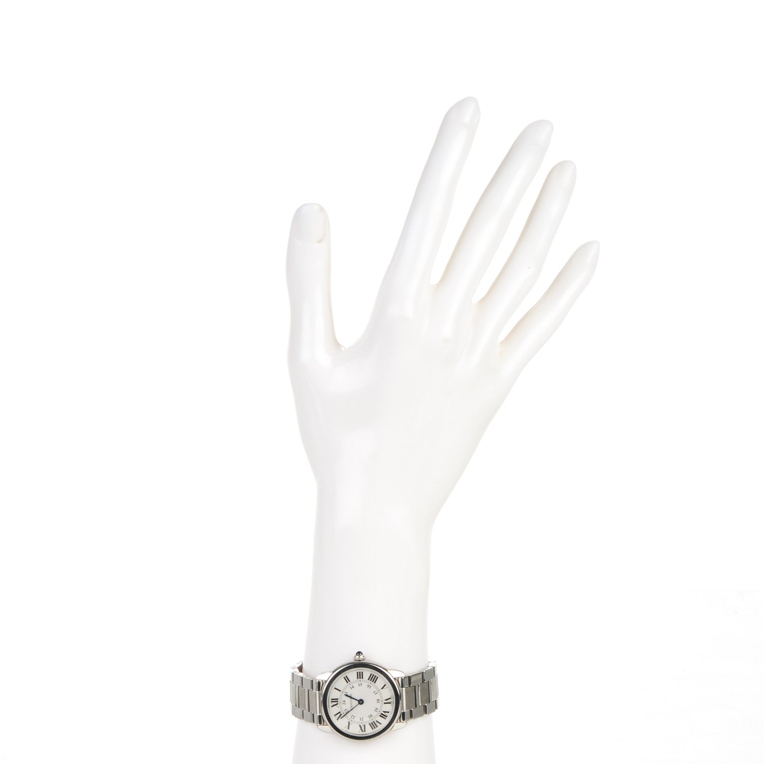 Cartier Stainless Steel 29mm Ronde Solo Quartz Watch 2 of 10