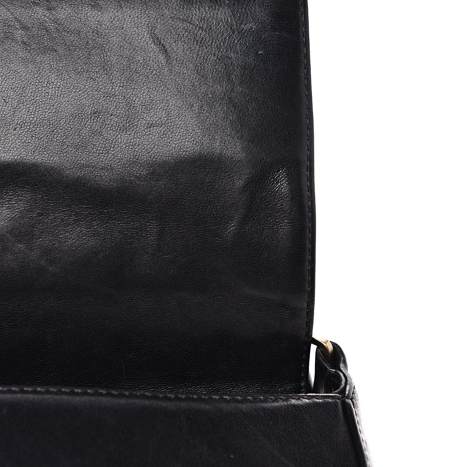 Chanel Lambskin Quilted CC Chocolate Bar Flap Black 16 of 16