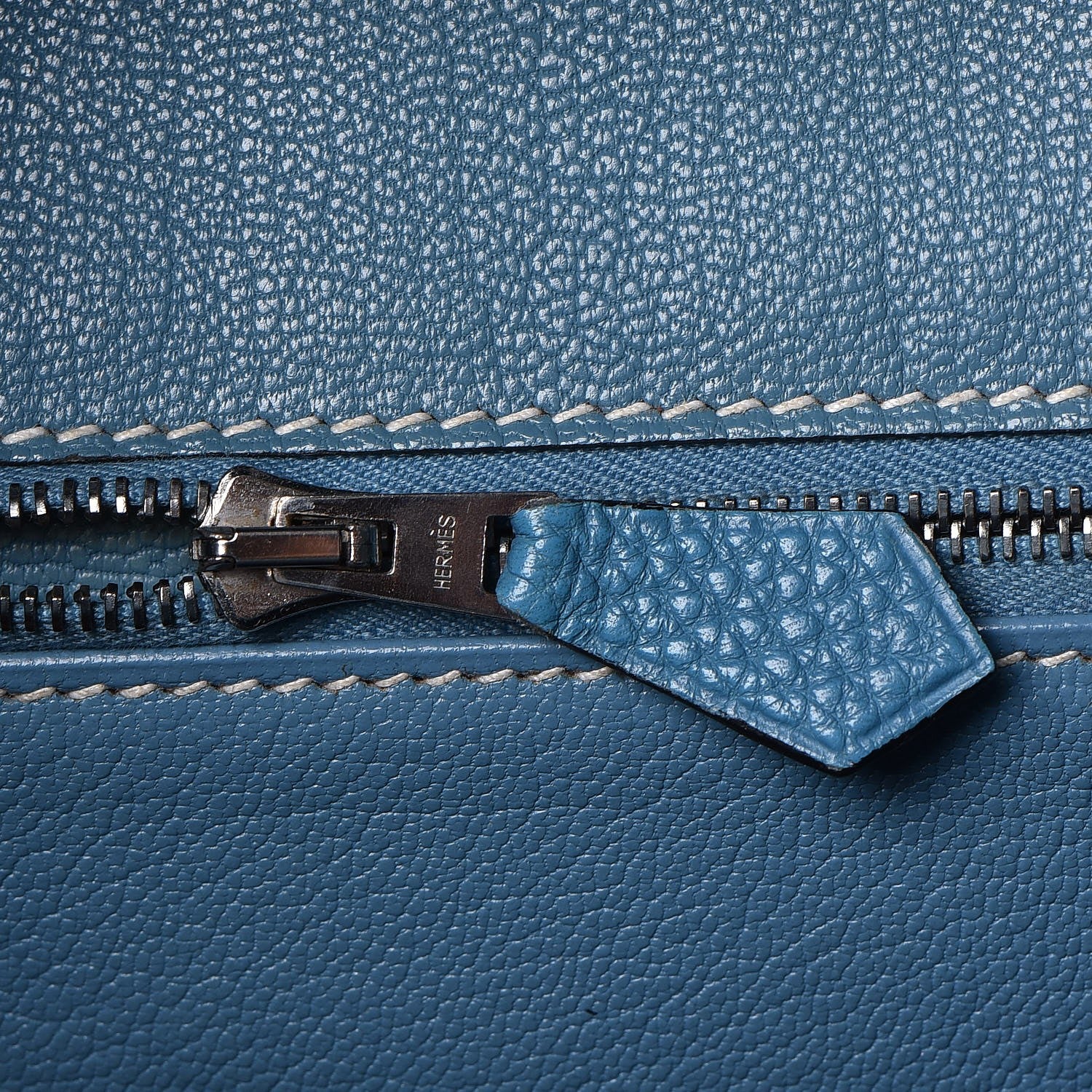 Hermes Togo Birkin 35 Blue Jean 7 of 39