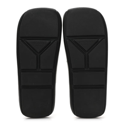 Prada Natural Calfskin Double Buckle 20mm Sandals 37 White 5 of 9