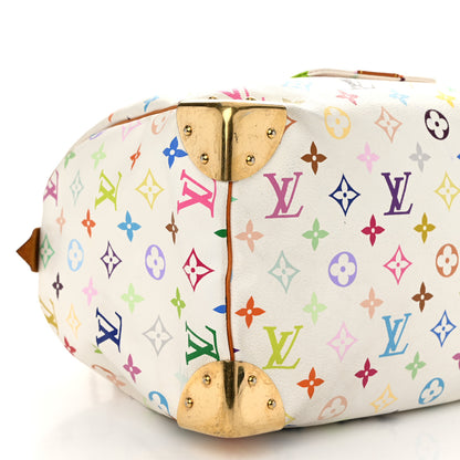 Louis Vuitton Monogram Multicolor Speedy 30 White 7 of 9