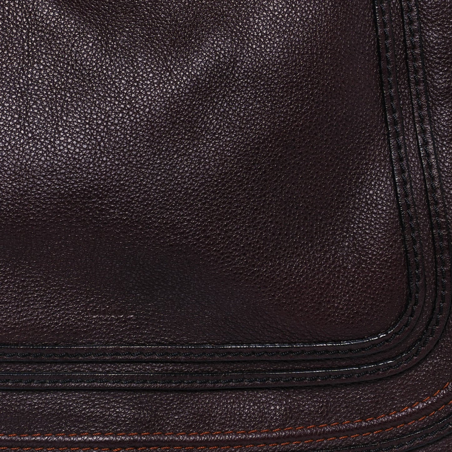 Calfskin Large Marcie Satchel Truffle