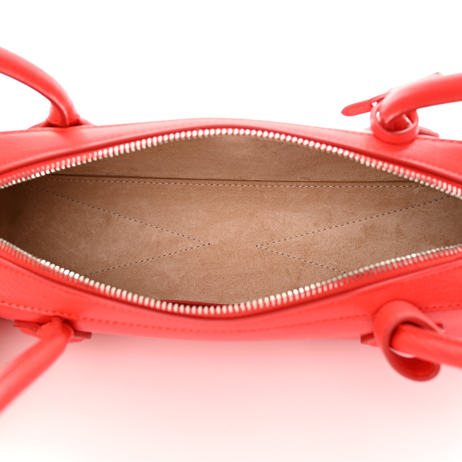 Alaia Shiny Goatskin Small Le Teckel Bag Rouge Vif 6 of 12