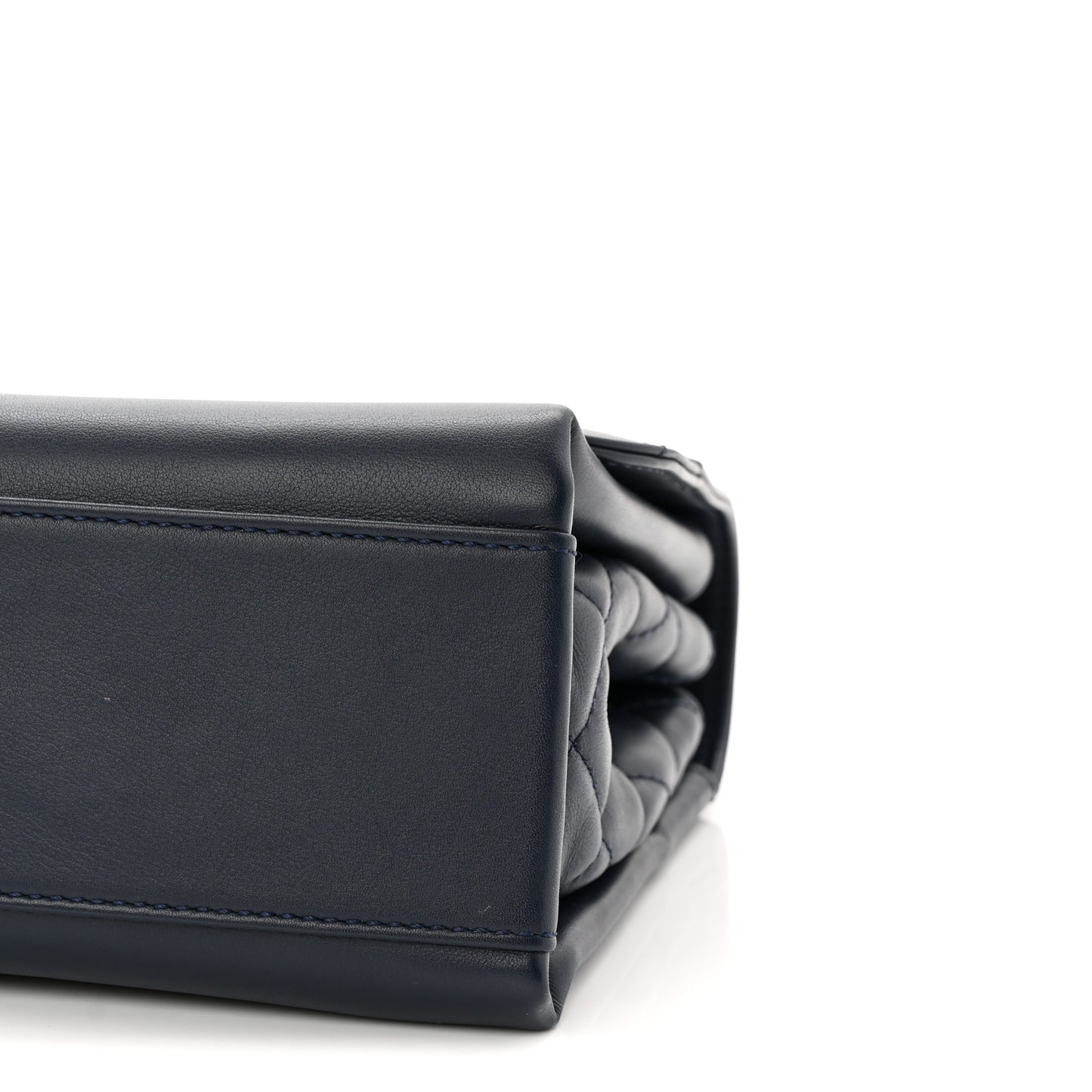 Calfskin Small Tramezzo Flap Navy
