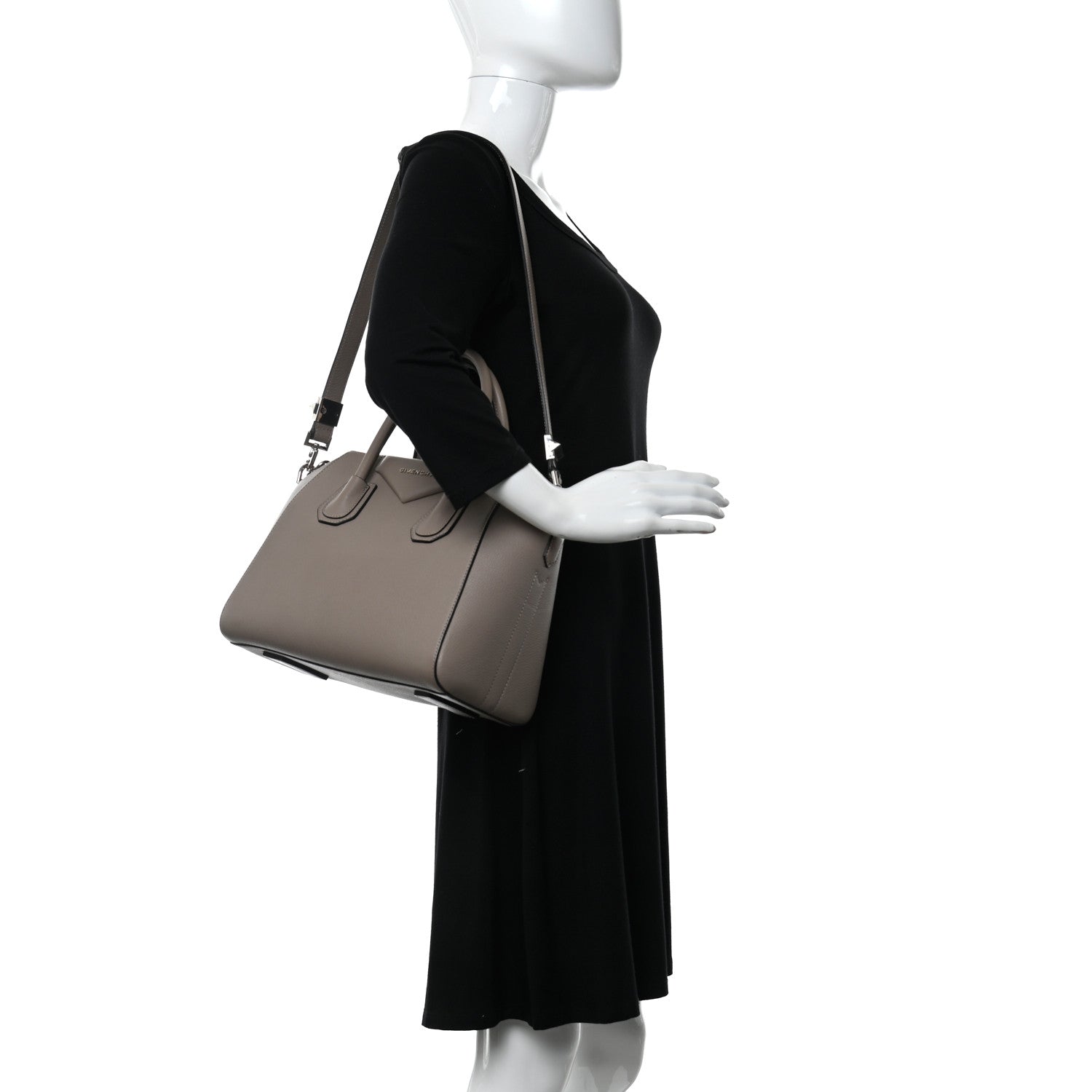 Givenchy Sugar Goatskin Small Antigona Mastic 3 of 16