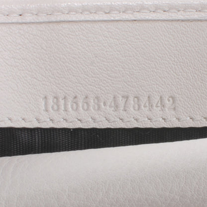 Gucci Guccissima Ladies Web Long Wallet Off White 6 of 8