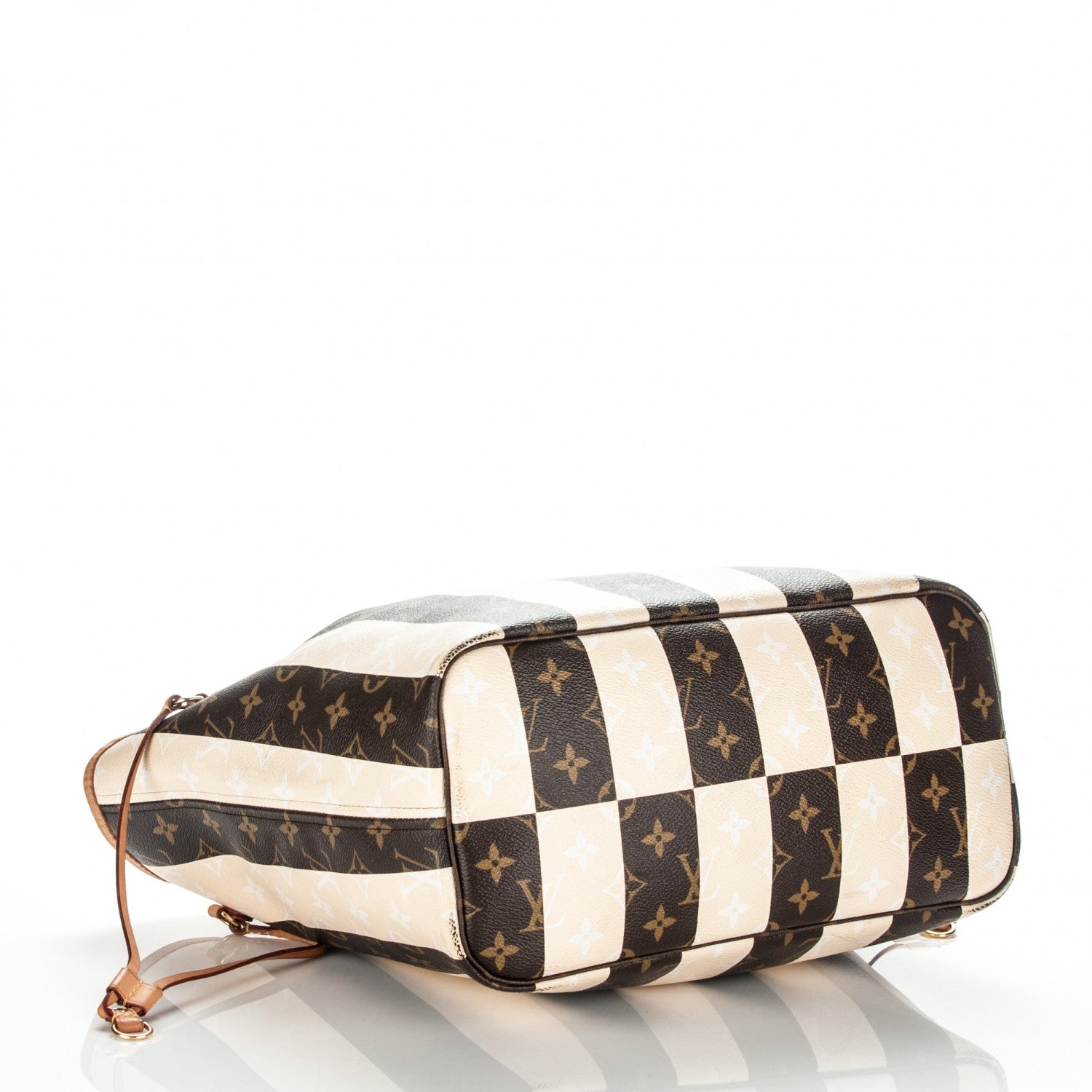 Louis Vuitton Monogram Rayures Neverfull MM 4 of 11