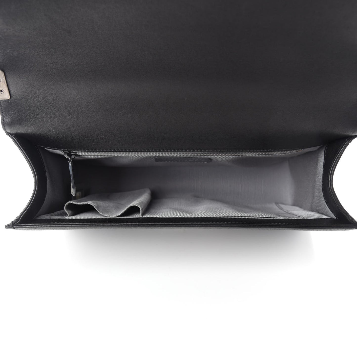 Calfskin Quilted New Medium Boy Flap Black