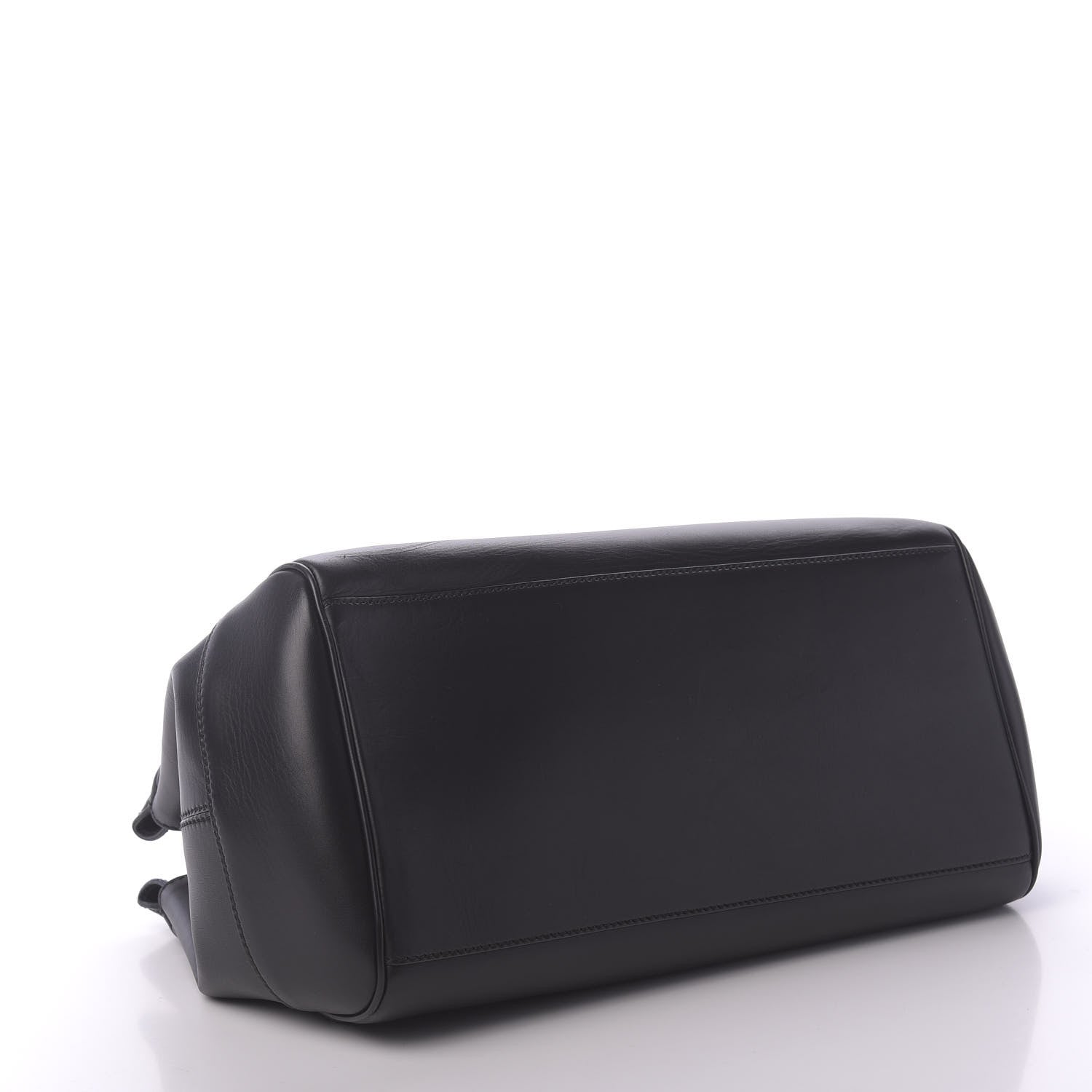 Bottega Veneta Calfskin Ducale Top Handle Bag Black 4 of 9