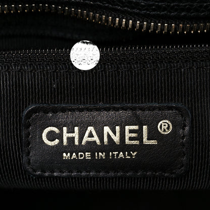 Chanel Caviar Quilted Large Bowler Bag Black 6 of 12