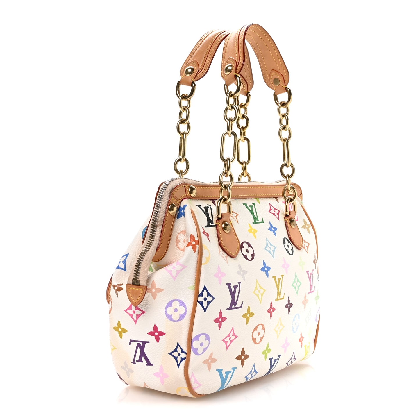 Monogram Multicolor Gracie MM White