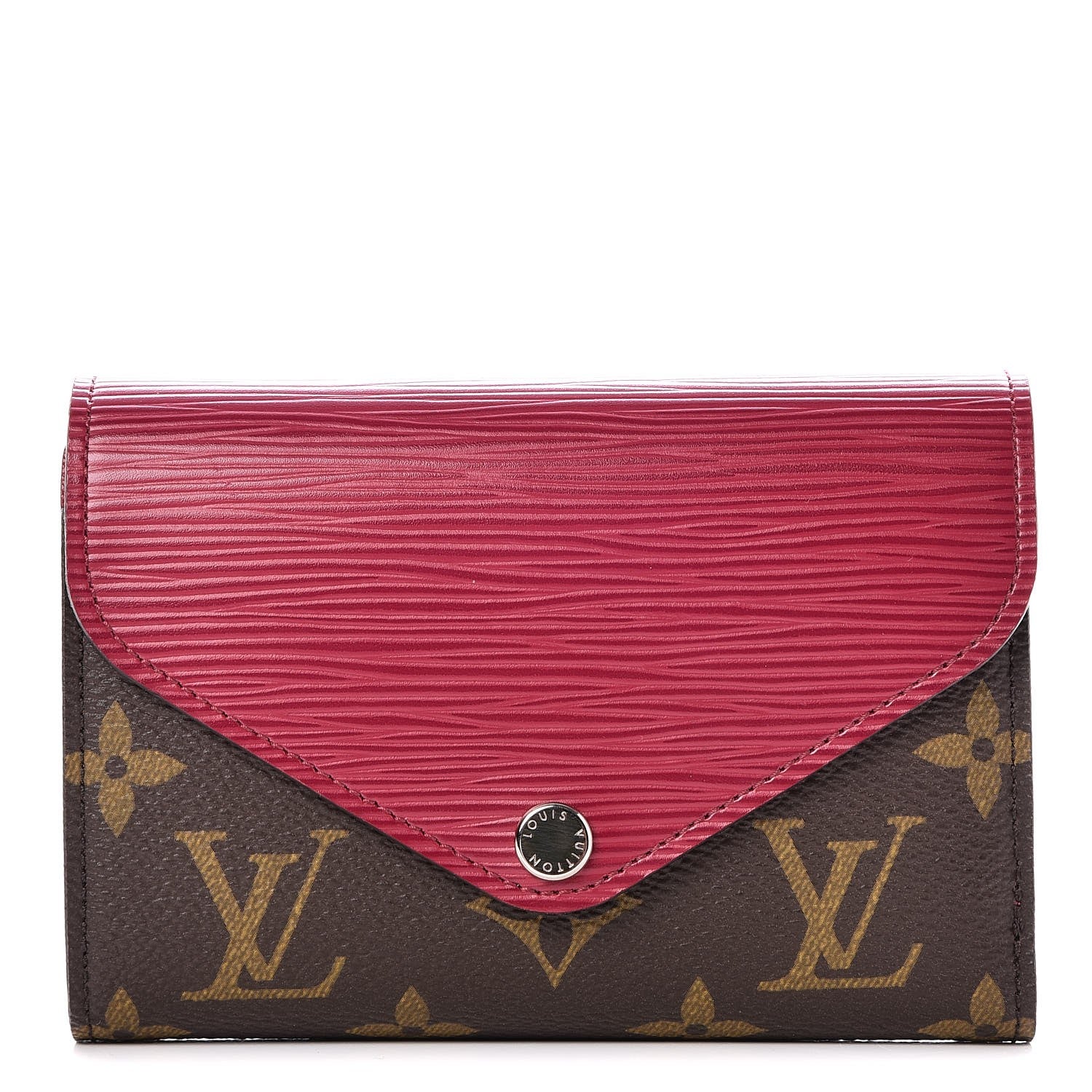 Louis Vuitton Epi Monogram Marie-Lou Compact Wallet Fuchsia 1 of 7
