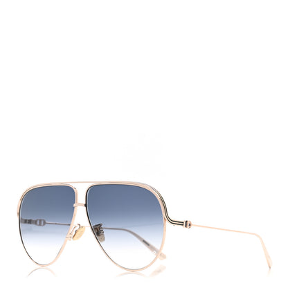 Christian Dior Metal EverDior Sunglasses Gold 1 of 9