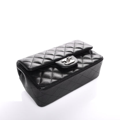 Chanel Caviar Quilted Mini Rectangular Flap Black 4 of 7