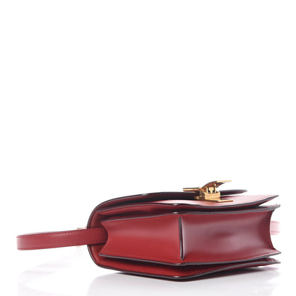 Celine Smooth Calfskin Small Classic Box Flap Bag Red 4 of 10