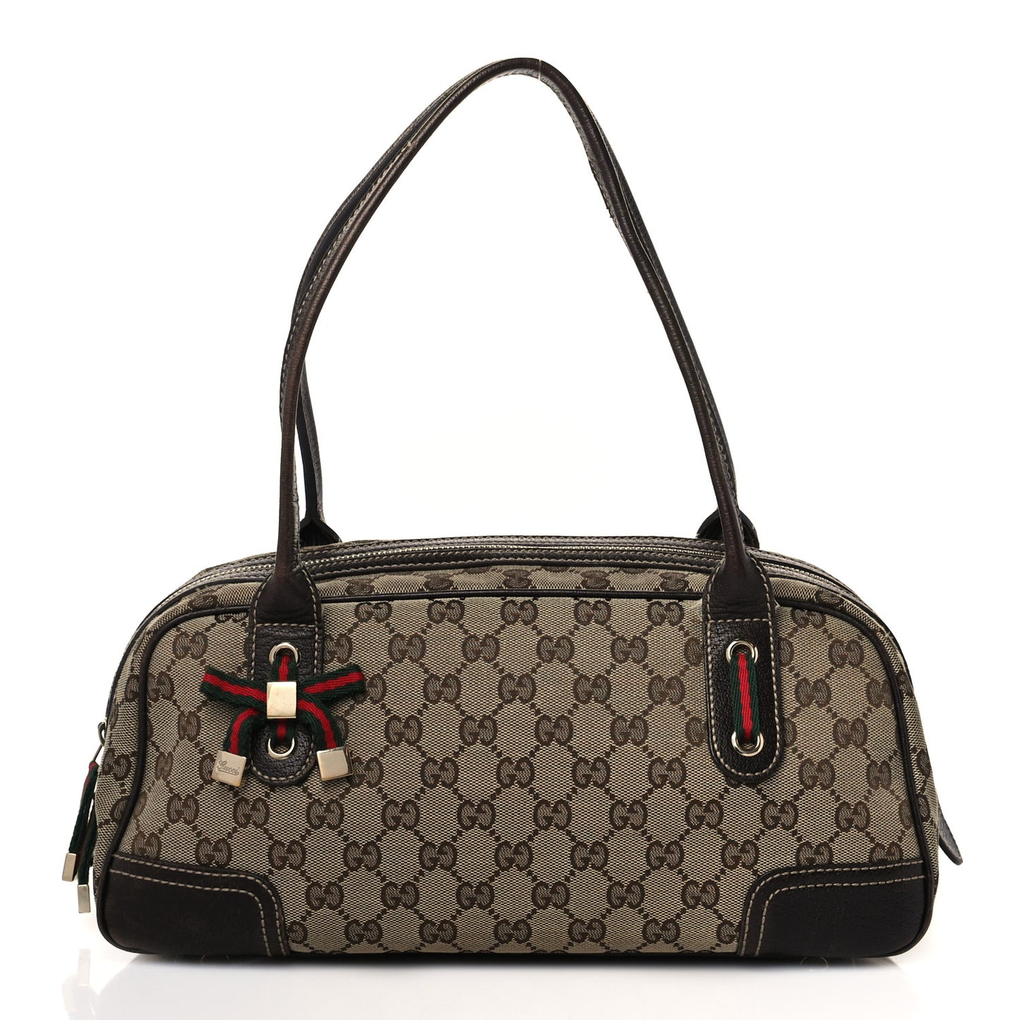 Monogram Small Princy Satchel Dark Brown