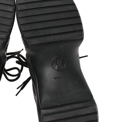 Louis Vuitton Calfskin Patent Monogram LV Archlight Sneakers 39 Black 6 of 9