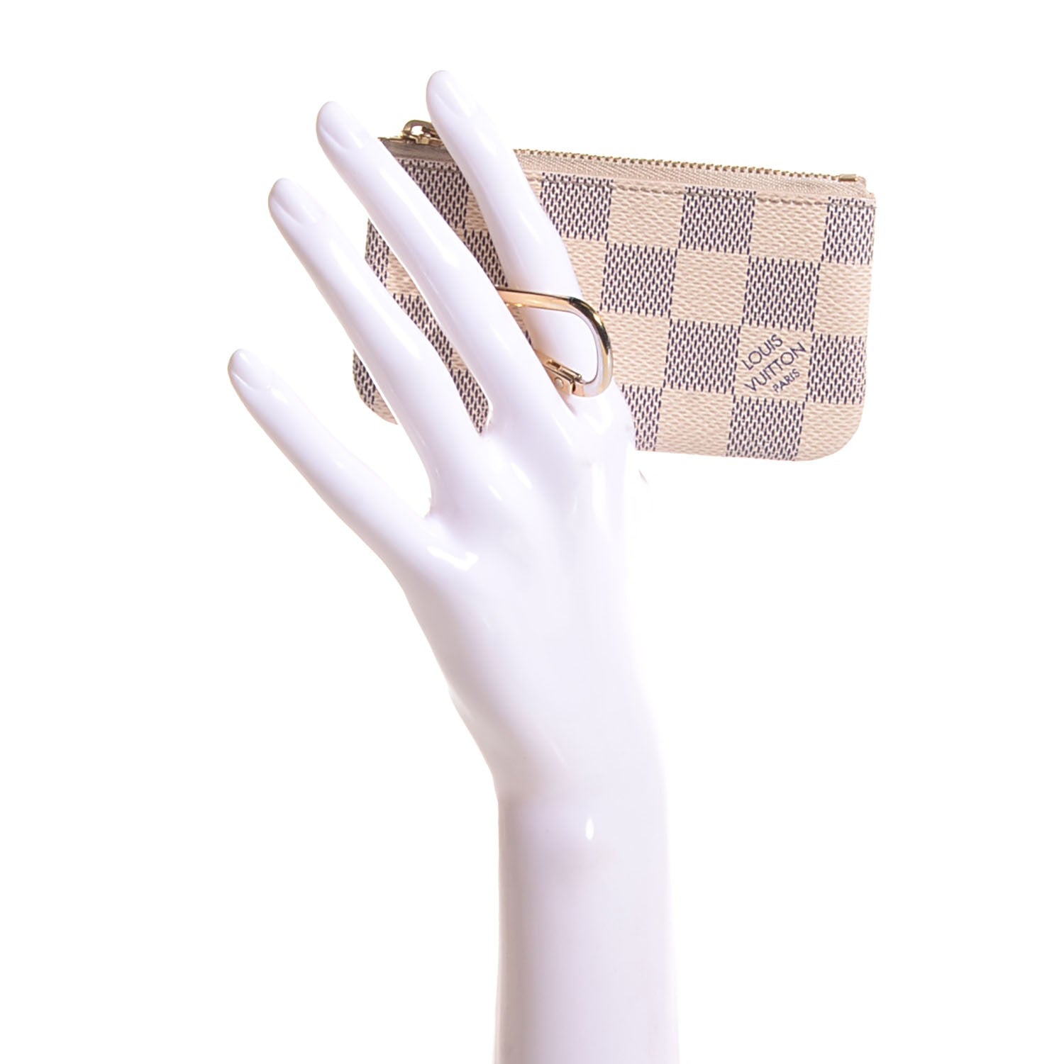 Louis Vuitton Damier Azur Key Pouch 2 of 8