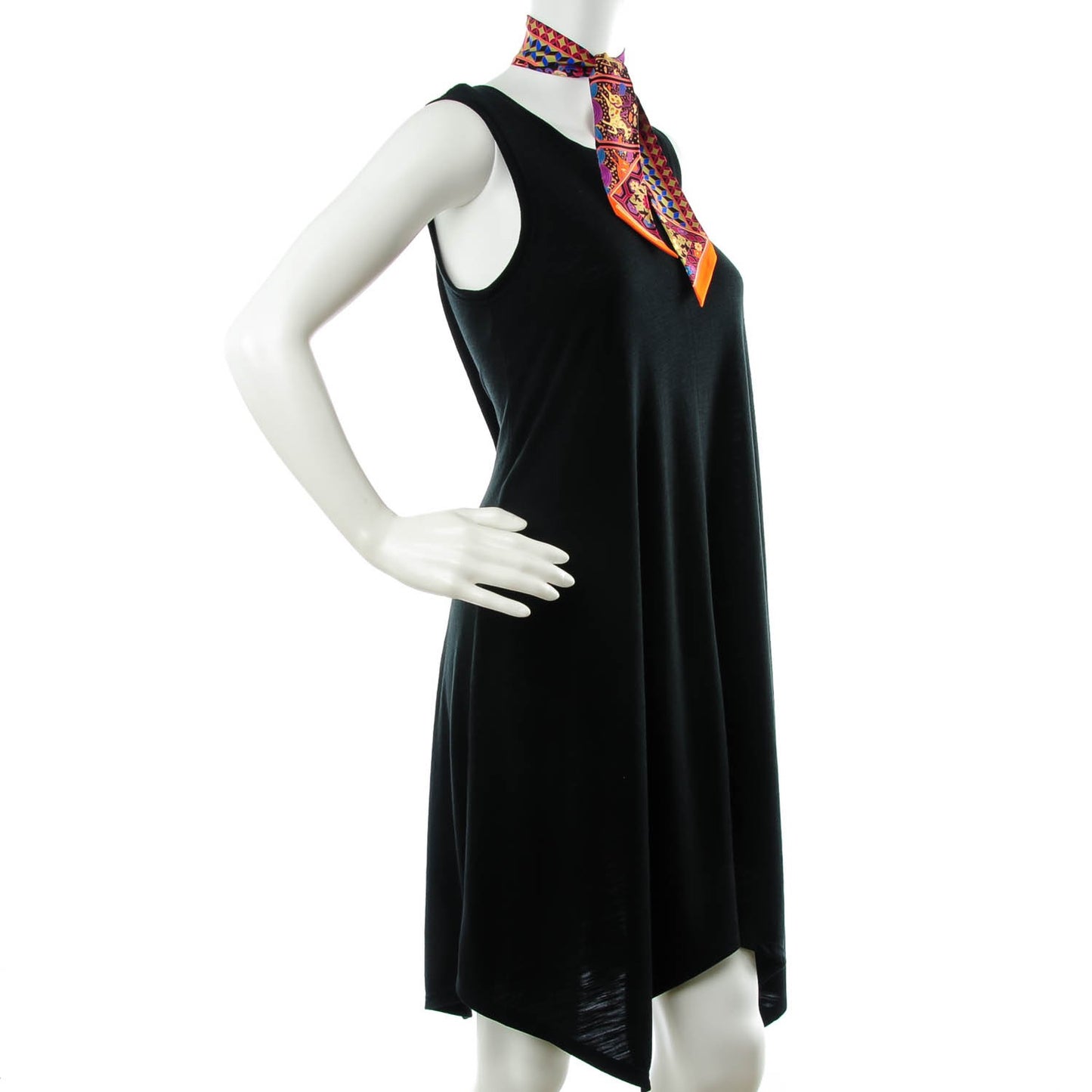 Silk Collections Imperiales Twilly Orange Fuchsia Black