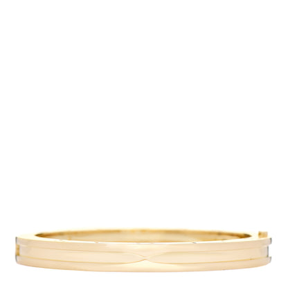 Bulgari 18K Yellow Gold B.Zero1 Bangle Bracelet M 1 of 4