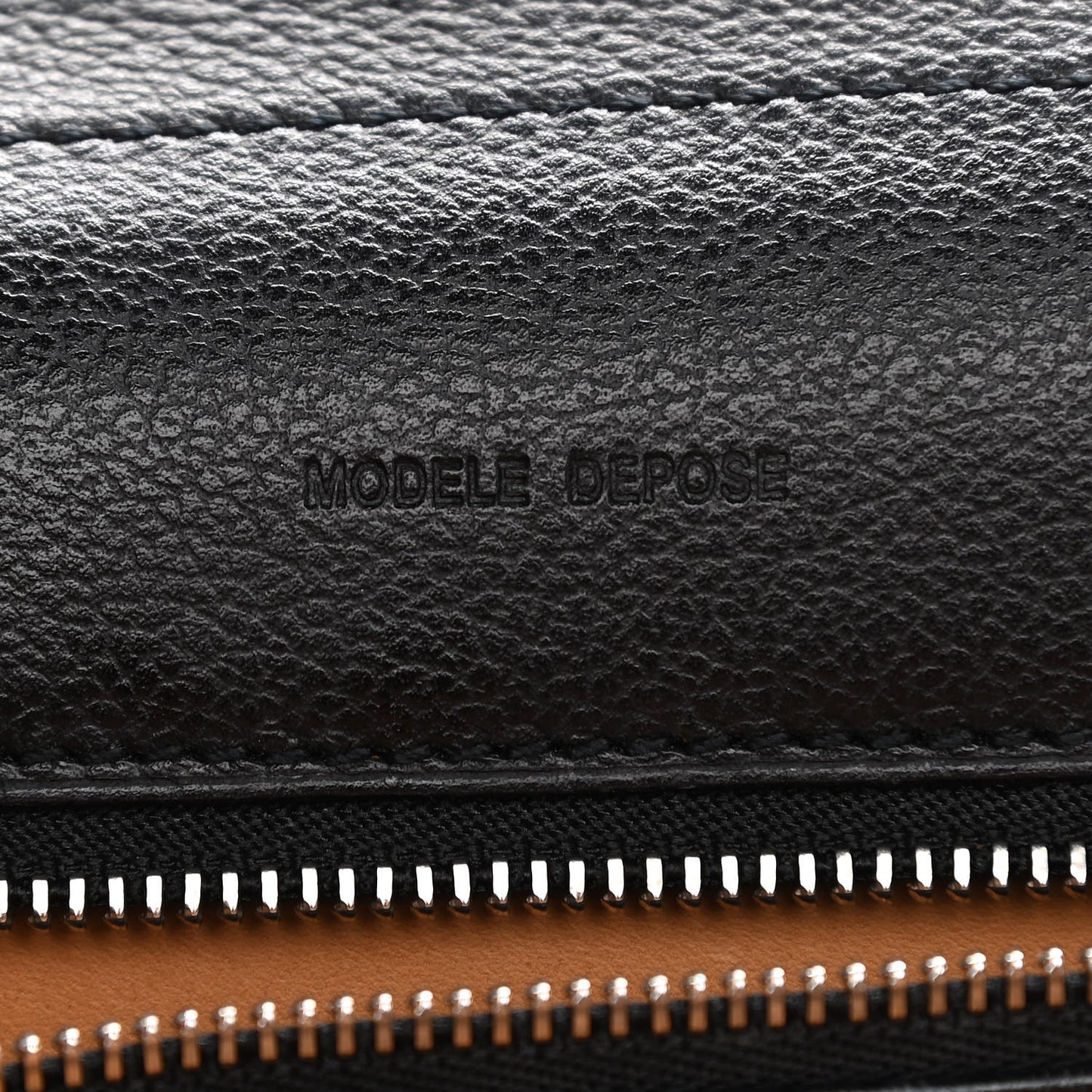 Grained Calfskin PM Brillant Satchel Black