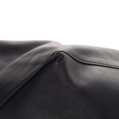 Celine Lambskin Horizontal Cabas Black 11 of 12