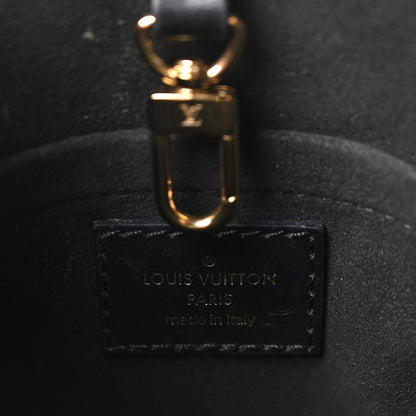Louis Vuitton Raffia Petit Bucket Black 6 of 12