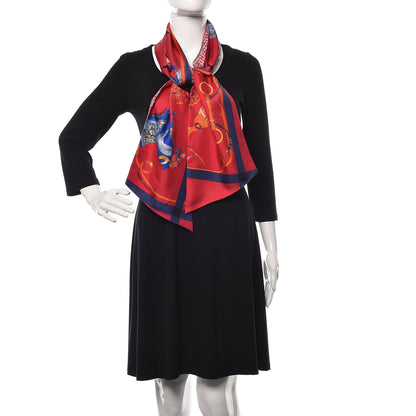 Hermes Silk Tout En Carre Maxi Twilly 2 of 5
