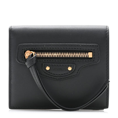 Balenciaga Calfskin Neo Classic Wallet Black 1 of 9