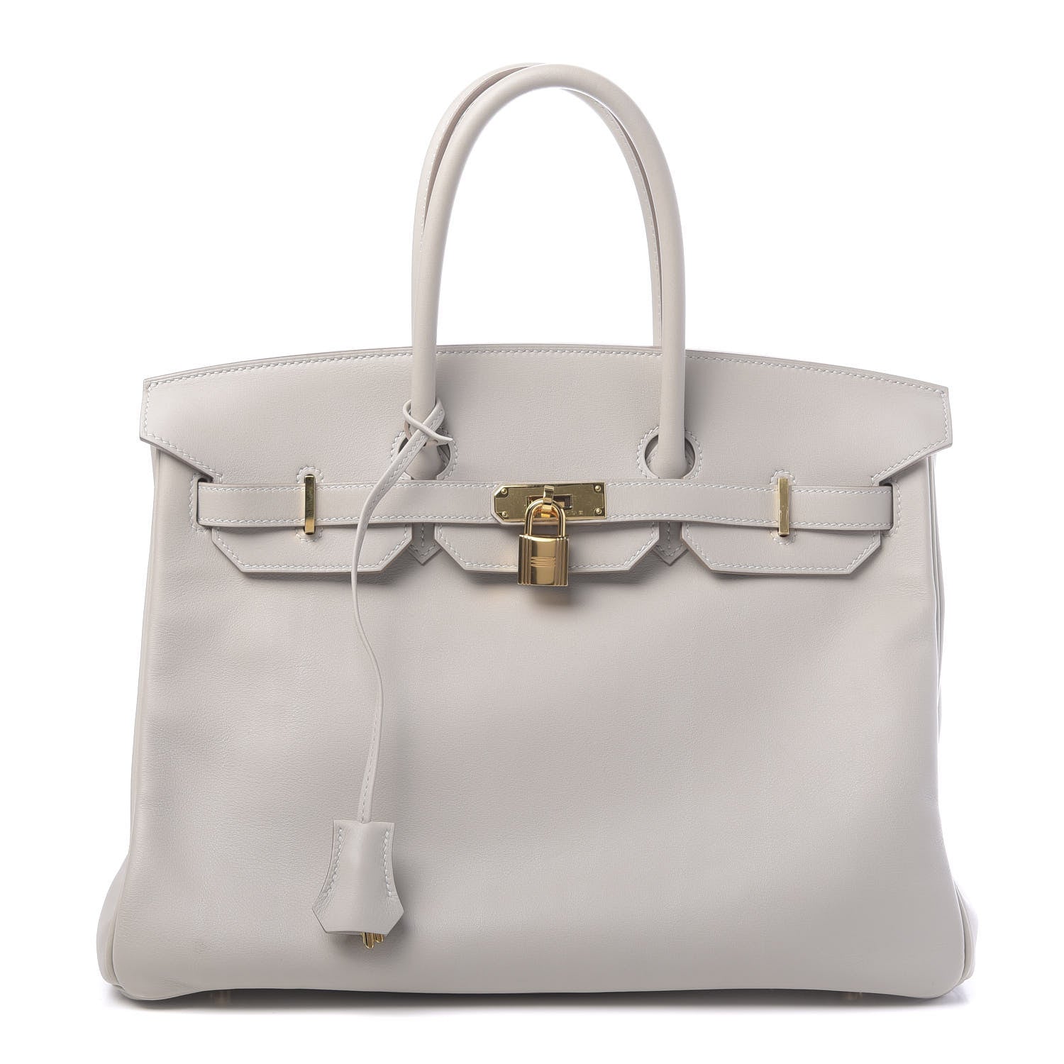 Hermes Swift Birkin 35 Gris Perle 1 of 10