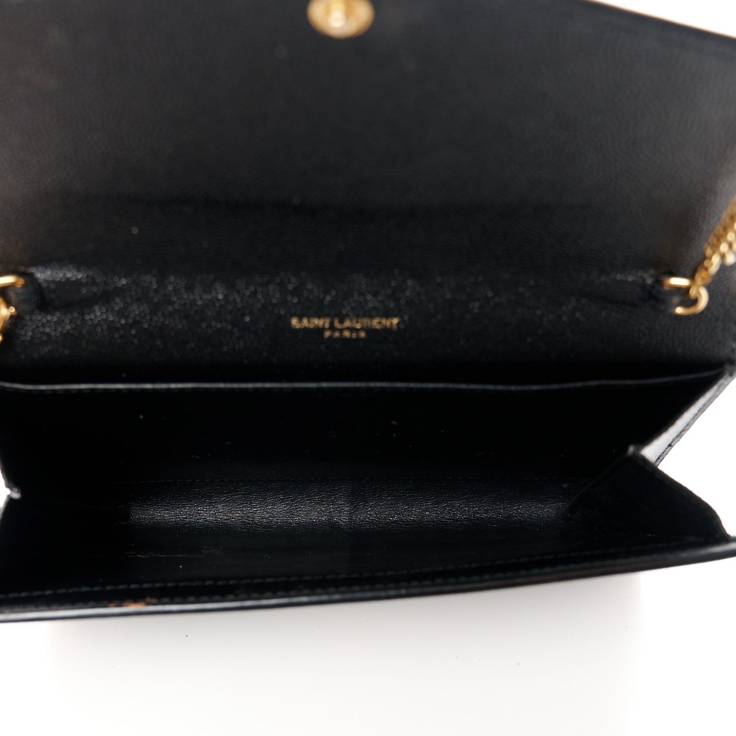 Grain De Poudre Uptown Chain Wallet Black