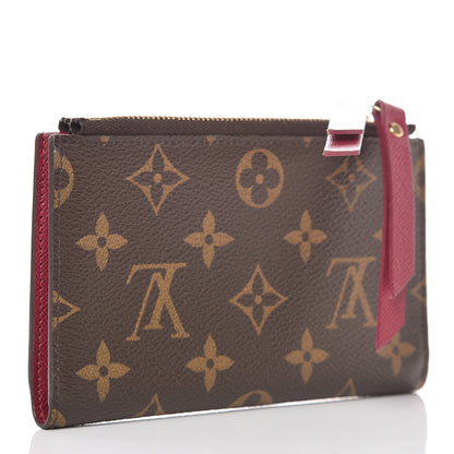 Louis Vuitton Monogram Adele Compact Wallet Fuchsia 3 of 11