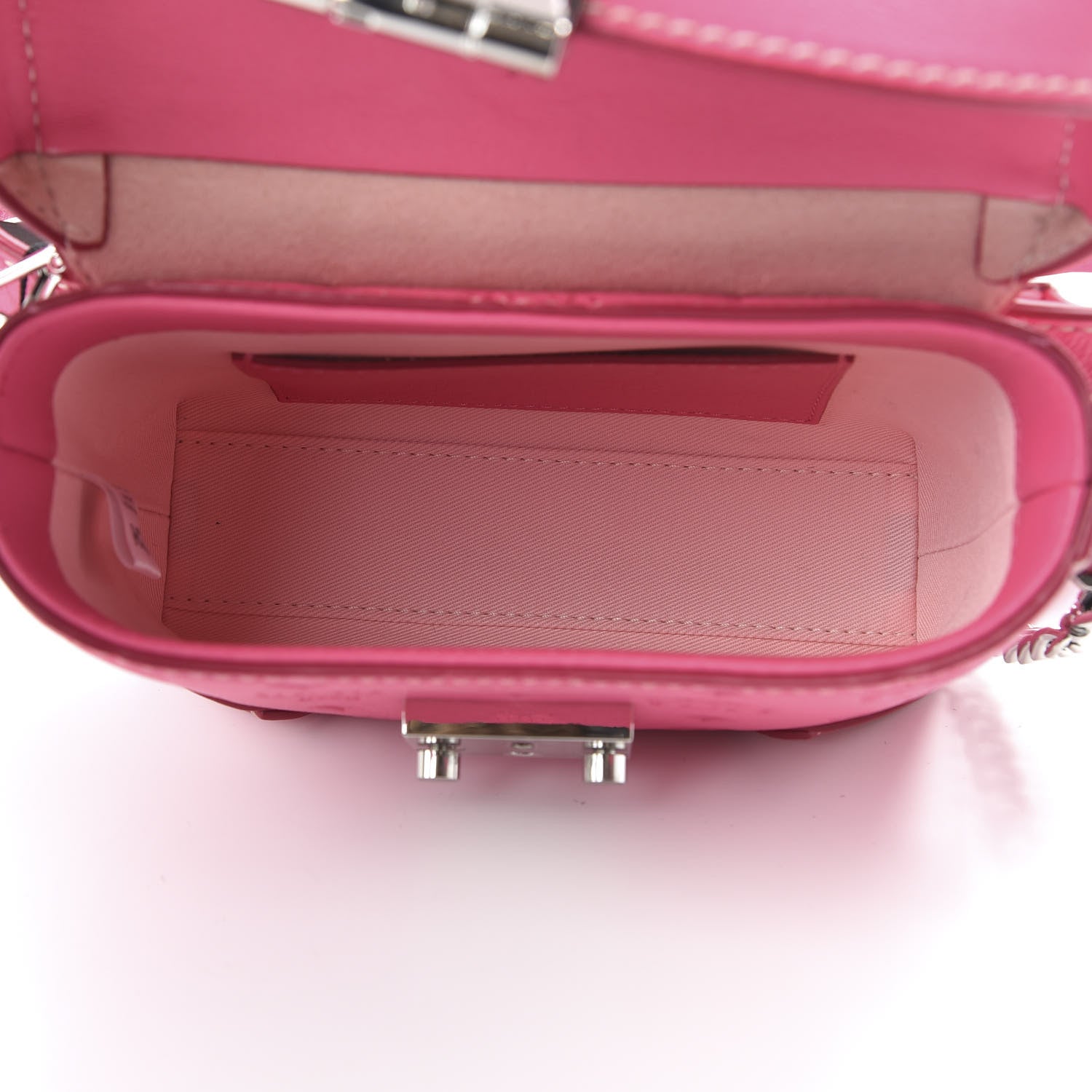 MCM Calfskin Ottomar Monogram Soft Berlin Belt Bag Pink 5 of 9