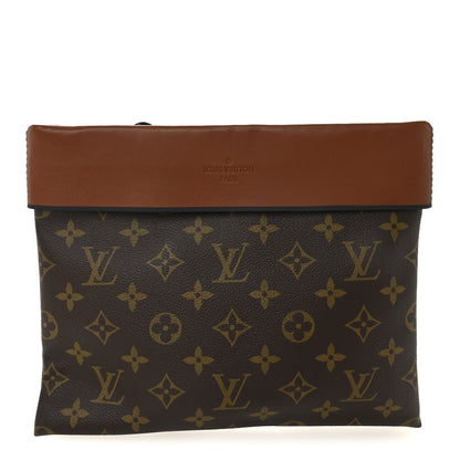 Louis Vuitton Monogram Tuileries Pochette Caramel 1 of 7