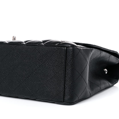 Chanel Caviar Quilted Maxi Single Flap Black 6 of 16