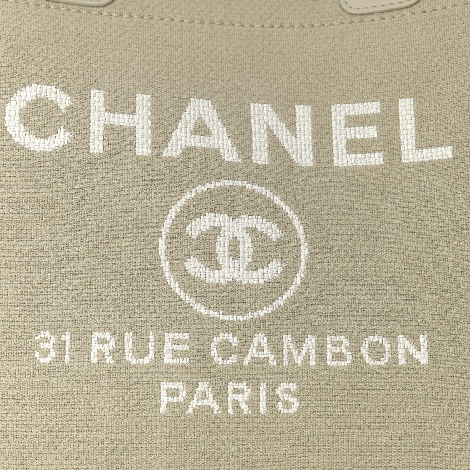 Chanel Mixed Fibers Medium Deauville Tote Grey 9 of 13