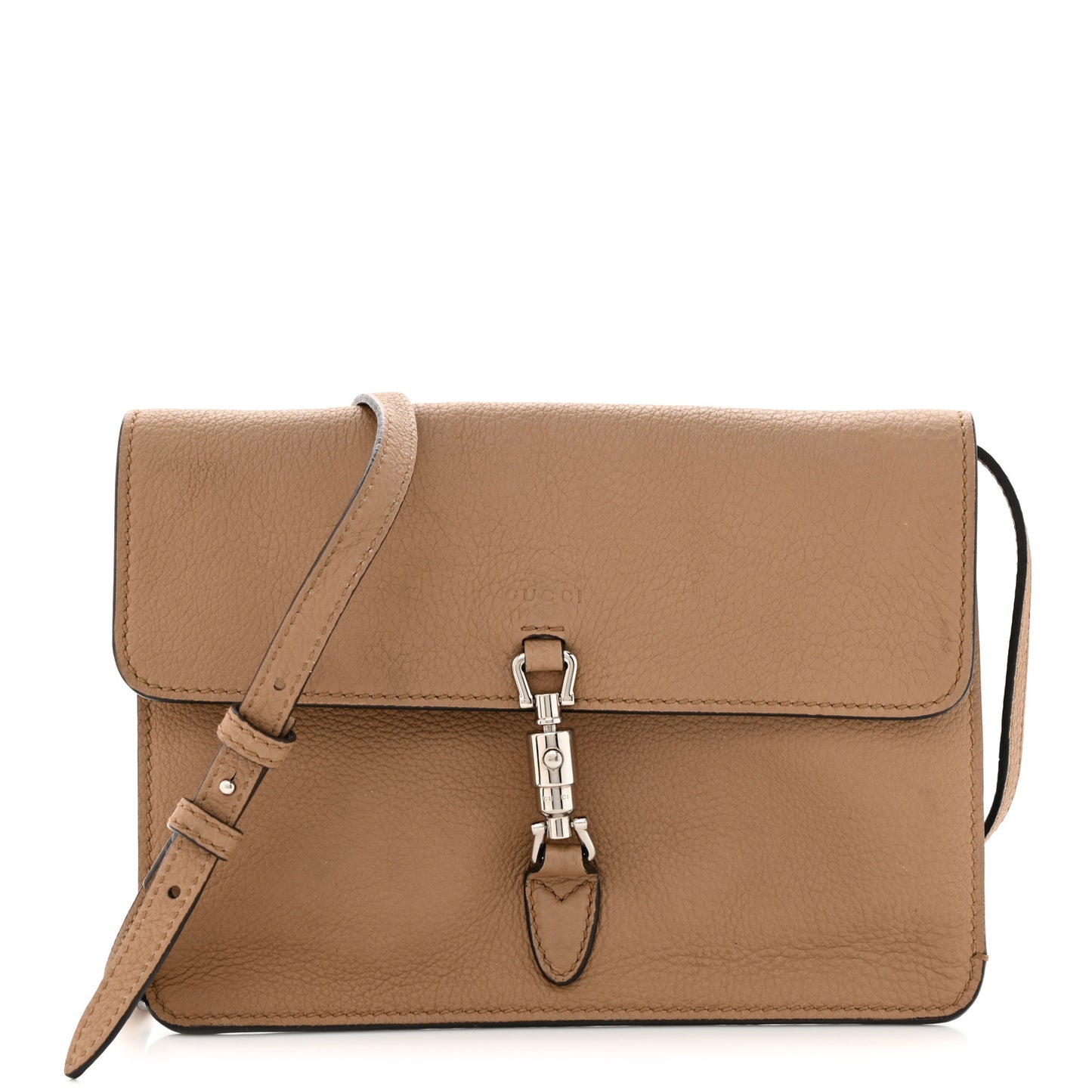 Grand Prix Calfskin Small Jackie Shoulder Bag Classic Camel