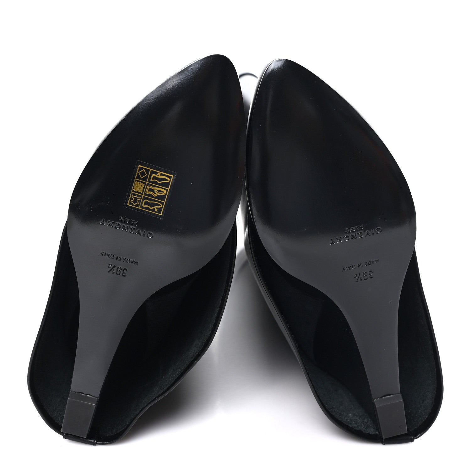 Givenchy Calfskin Shark Lock Pant Boots 39.5 Black 6 of 9