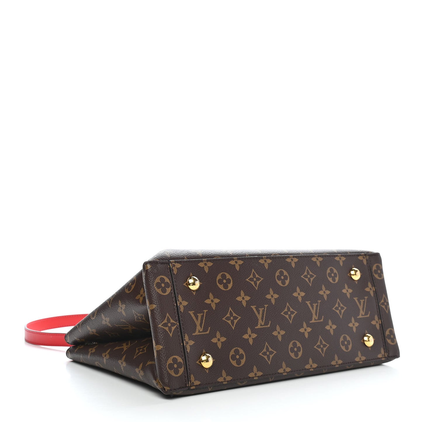 Monogram Flower Tote Coquelicot