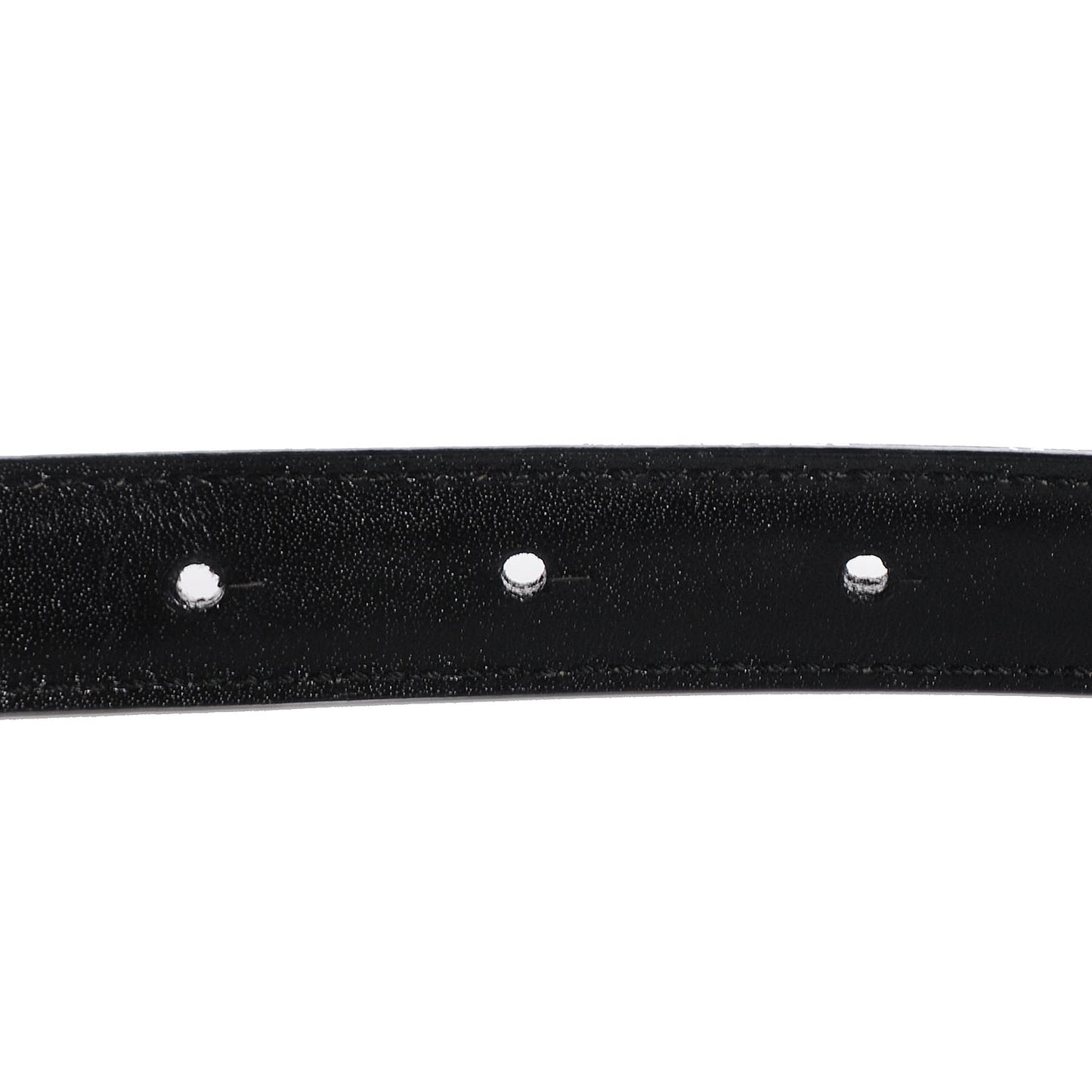 Leather GG Belt Black 65 26