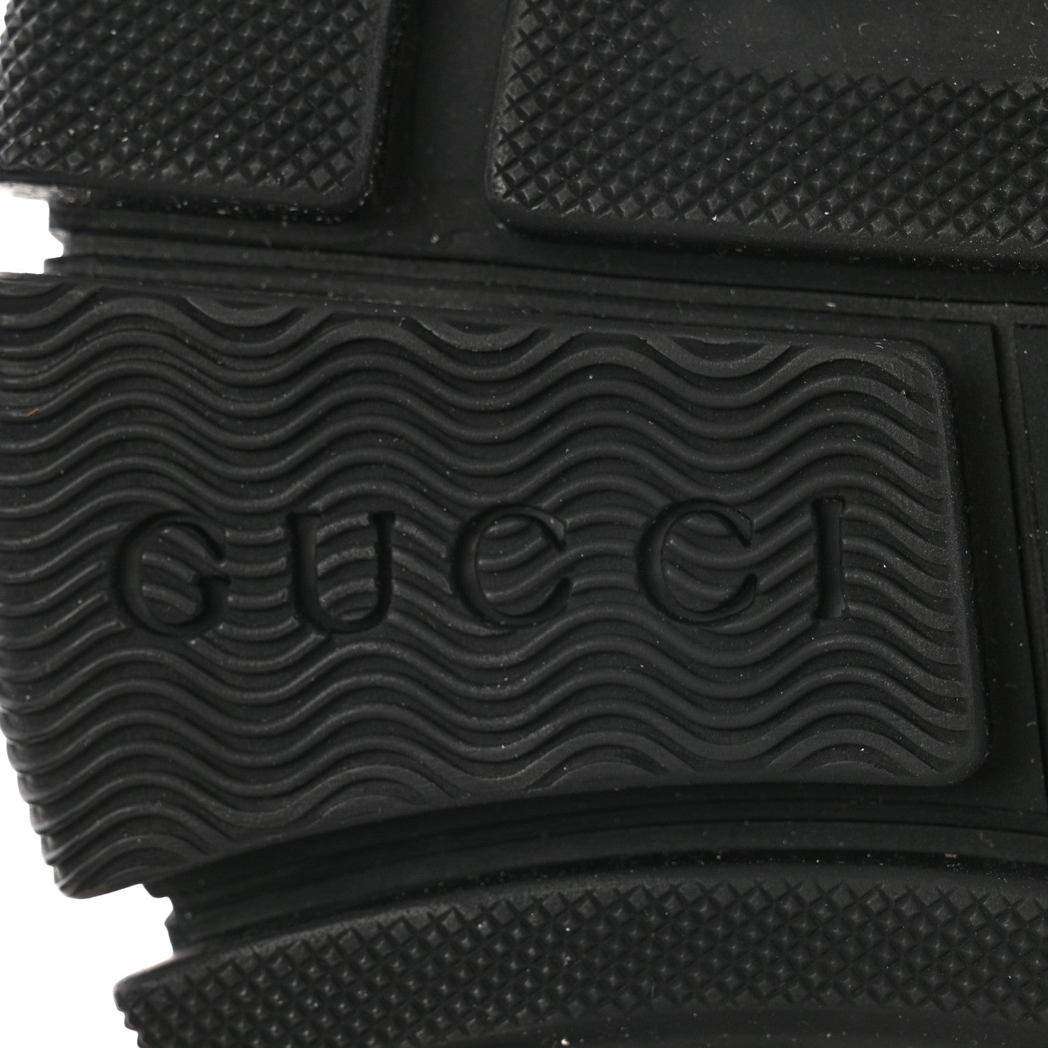 Gucci X SEGA Mesh Suede Calfskin Removable Crystals Womens Flashtrek Sneakers 36.5 Black Silver 7 of 7