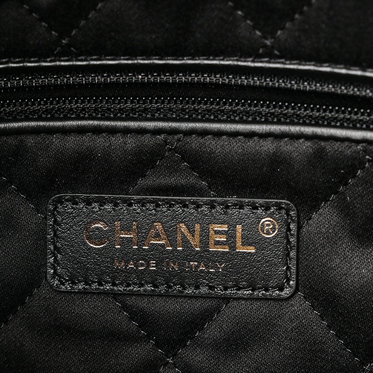 Chanel Shiny Calfskin Quilted Small Chanel 22 Black 7 of 11