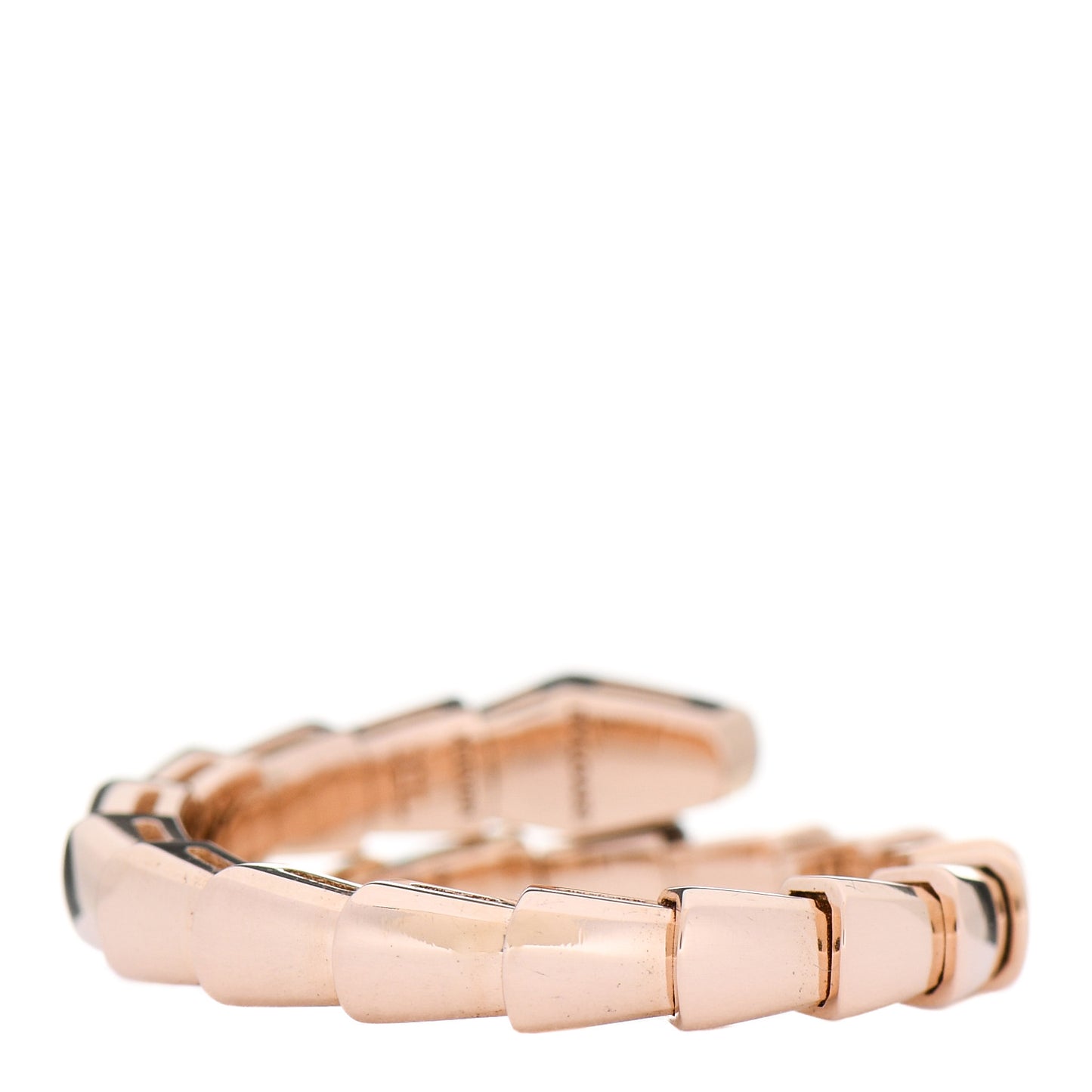 18K Rose Gold Serpenti Viper Ring XL