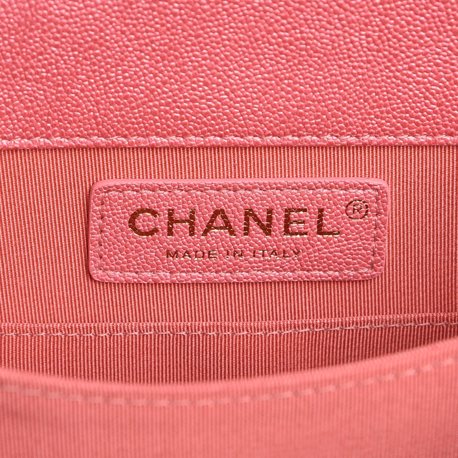 Chanel Caviar Quilted North South Boy Flap Pink 6 of 8