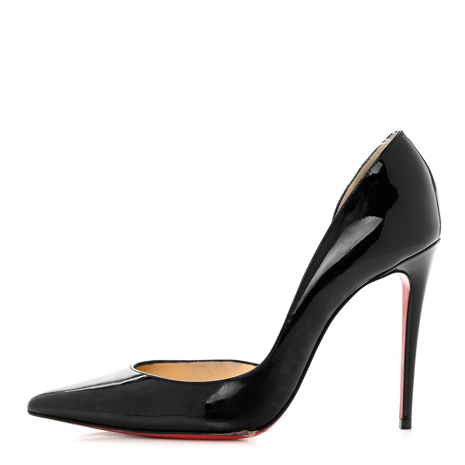 Christian Louboutin Patent Iriza 100 Pumps 37 Black 1 of 9