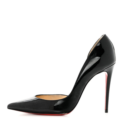 Christian Louboutin Patent Iriza 100 Pumps 37 Black 1 of 9
