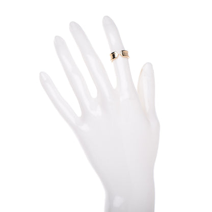 Cartier 18K Yellow Gold 6.5mm C De Ring 47 4 2 of 6