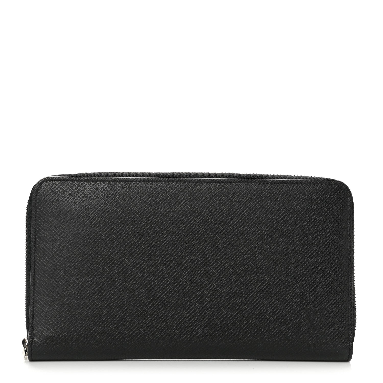 Louis Vuitton Taiga Zippy Organizer Wallet Black 1 of 8