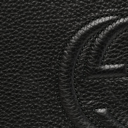 Gucci Pebbled Calfskin Medium Soho Flap Crossbody Black 12 of 12