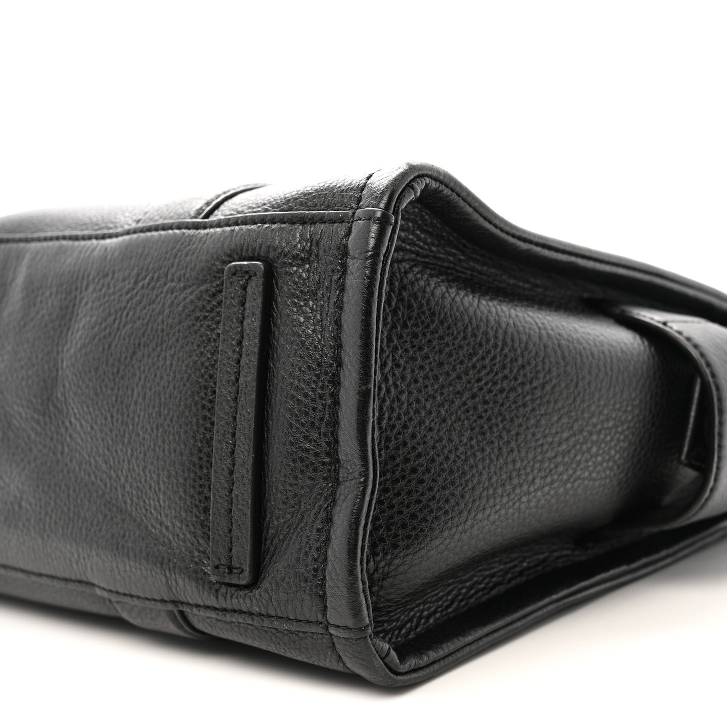 Grained Calfskin Medium The Tote Bag Black